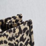 Replica Dior Tote Book Leopard Print - top-grade luxury bag dupe