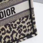 Replica Dior Tote Book Leopard Print