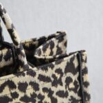 Replica Dior Tote Book Leopard Print - elite factory replica handbag