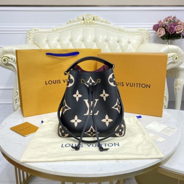 Replica Louis Vuitton Neonoe Bb Black - 1:1 premium replica handbag