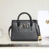 Fake Dior St Honoré Tote Black - premium superclone handbag