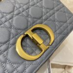 Replica Dior Caro Bag Blue - top-grade luxury bag dupe
