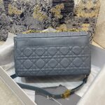 Replica Dior Caro Bag Blue - high-end replica designer purse