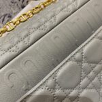 Replica Dior Caro Bag Grey - 1:1 premium replica handbag