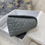 Replica Dior Caro Bag Grey - top-grade luxury bag dupe