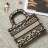 Replica Dior Tote Book Mini Leopard - elite factory replica handbag