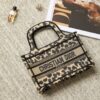 Replica Dior Tote Book Mini Leopard - best quality fake designer bag