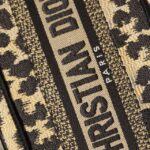 Replica Dior Tote Book Mini Leopard - high-end replica designer purse