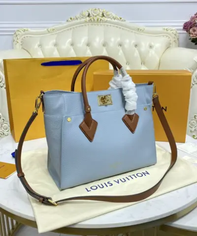 Replica Louis Vuitton On My Side Sky Blue - premium superclone handbag