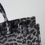 Replica Dior Tote Book Leopard Grey - high-quality designer bag dupe
