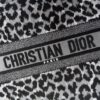 Replica Dior Tote Book Leopard Grey - best quality fake designer bag