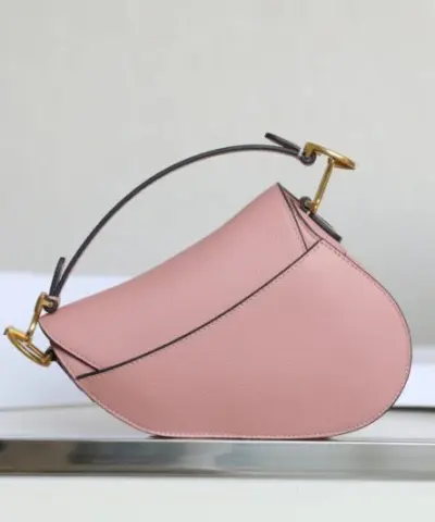 Replica Dior Saddle Bag Small Pink - high-quality designer bag dupe