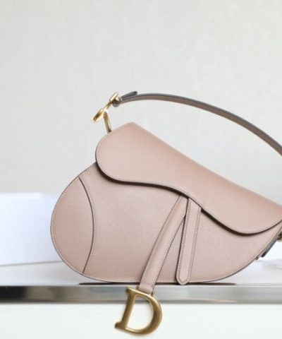 Replica Dior Saddle Bag Nude - 1:1 premium replica handbag