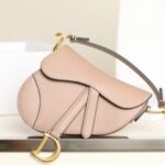 Replica Dior Saddle Bag Small Nude