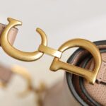 Replica Dior Saddle Bag Small Nude - 1:1 premium replica handbag