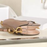 Replica Dior Saddle Bag Small Nude - 1:1 premium replica handbag