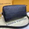 Replica Louis Vuitton Speedy Bandouliere 20 Full Black - best quality fake designer bag