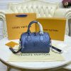 Fake Louis Vuitton Speedy Bandouliere 20 Dark Blue - high-quality designer bag dupe