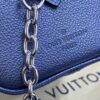 Fake Louis Vuitton Speedy Bandouliere 20 Dark Blue - high-quality designer bag dupe