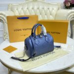 Replica Louis Vuitton Speedy Bandouliere 20 Dark Blue
