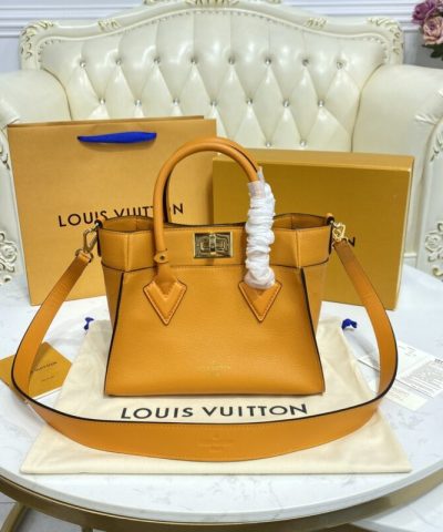 Replica Louis Vuitton On My Side PM Brown - 1:1 premium replica handbag