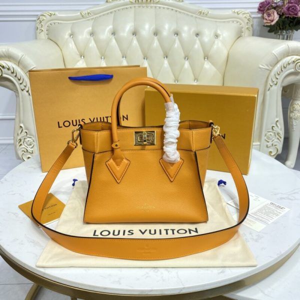 Replica Louis Vuitton On My Side PM Brown - 1:1 premium replica handbag