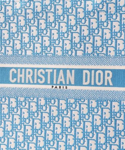 Fake Dior Tote Book Cd Light Blue - premium superclone handbag