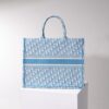 Fake Dior Tote Book Cd Light Blue - premium superclone handbag