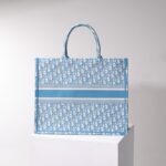 Replica Dior Tote Book Cd Light Blue