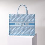 Replica Dior Tote Book Cd Light Blue