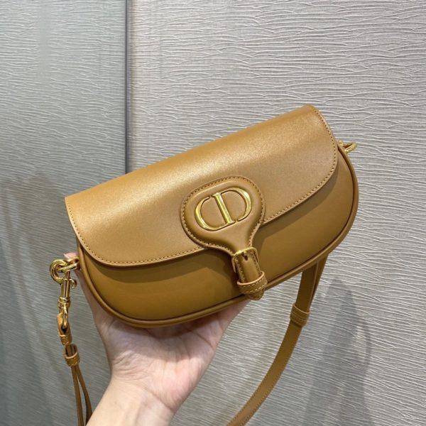 Replica Dior Bobby East-West Brown - affordable designer bags