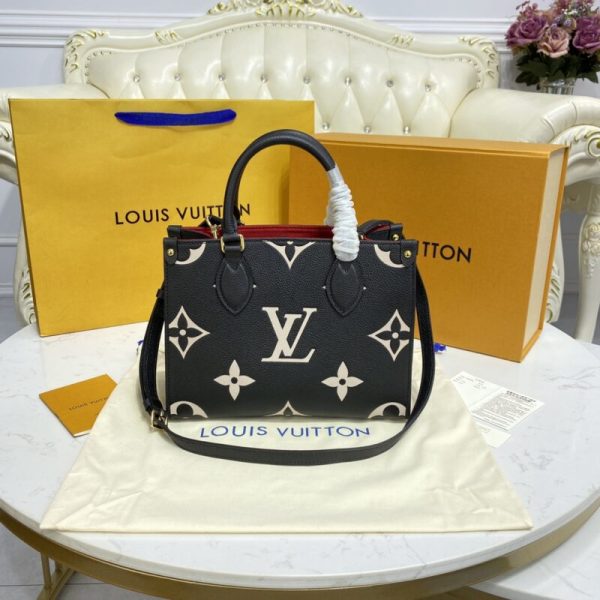 Replica LV Onthego PM Black - affordable luxury replica bag