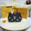 Fake LV Onthego PM Black - top-grade luxury bag dupe