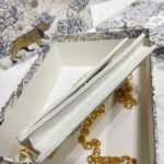 Replica Dior Miss Caro Pouch White