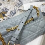 Replika kabelky Dior Miss Caro Pouch Sky Blue - prémiová kabelka Superclone