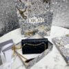 Fake Dior Miss Caro Pouch Black - 1:1 premium replica handbag