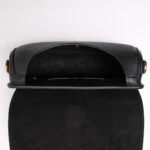 Replica Dior Bobby Black Grained