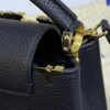 Fake Loius Vuitton Capucines Small Black - 1:1 premium replica handbag
