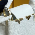 Replica Loius Vuitton Capucines White - affordable luxury replica bag