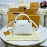 Replica Loius Vuitton Capucines White - affordable luxury replica bag