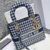 Replica Lady Dior Medium D – Lite Houndstooth Canvas - elite factory replica handbag