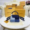 Fake Loius Vuitton Capucines Denim - top-grade luxury bag dupe