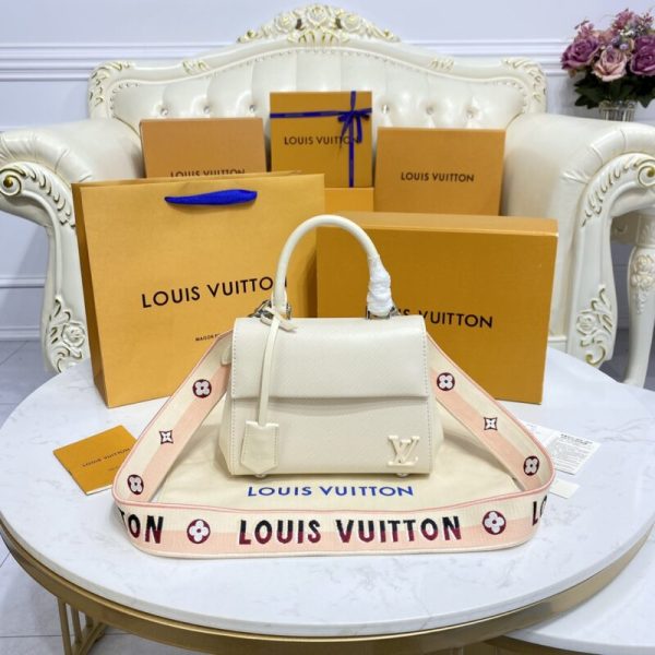 Replica Louis Vuitton Cluny Mini Beige - top-grade luxury bag dupe