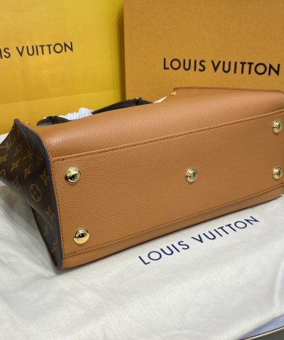Fake Louis Vuitton On My Side 3 Brown - designer handbag clone
