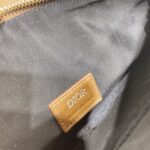 Replica Dior Saddle Bag Brown Triangle - 1:1 premium replica handbag