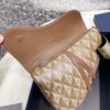Fake Dior Saddle Bag Brown Triangle - 1:1 premium replica handbag
