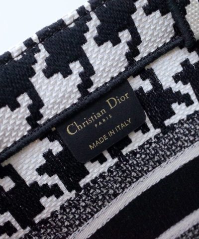 Replica Dior Tote Book Houndstooth - best quality fake designer bag