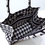 Replica Dior Tote Book Houndstooth