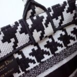 Replica Dior Tote Book Houndstooth - 1:1 premium replica handbag
