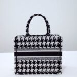 Replica Dior Tote Book Houndstooth - designer handbag clone